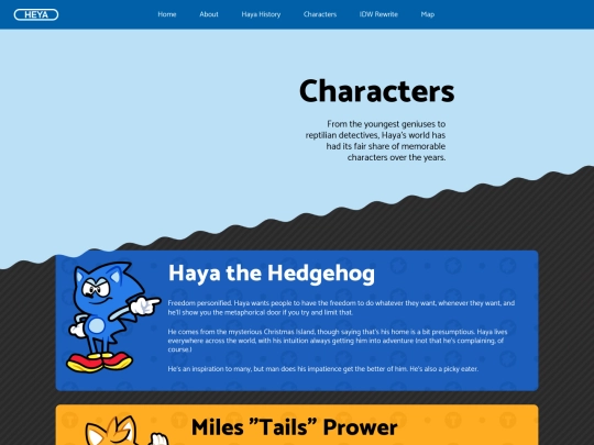 Haya/characters screenshot