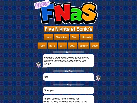 KFNaS/Story screenshot