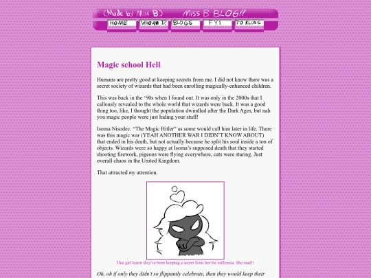 MissBTalks/MagicSchoolHell screenshot