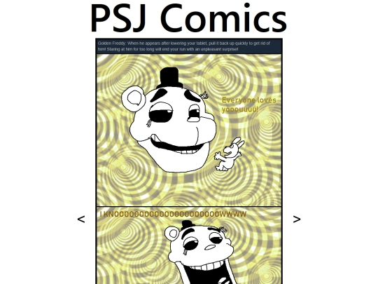 PSJ/FNaFCOMIC screenshot