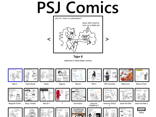 PSJ/KlunsCOMIC screenshot