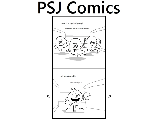 PSJ/PacManCOMIC screenshot