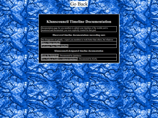 Timelines screenshot