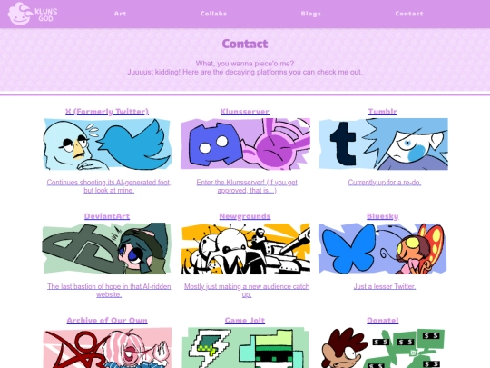 contact screenshot