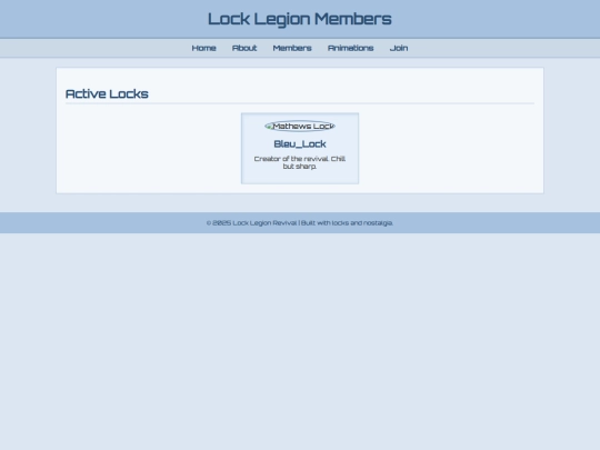 members screenshot