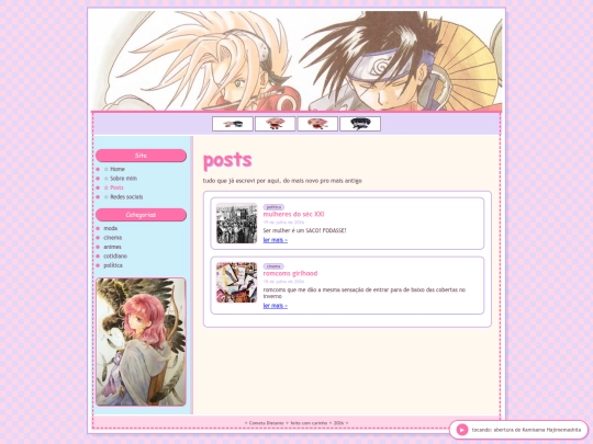 posts screenshot