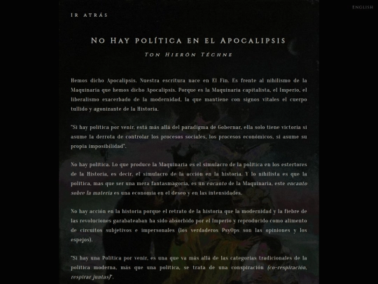 vol1/no-hay-politica screenshot