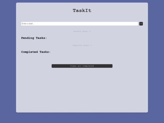 TaskIt screenshot