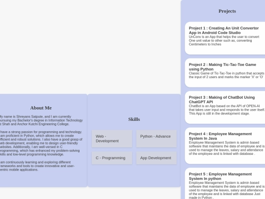 portfolio screenshot
