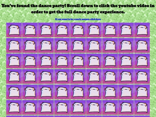DanceParty screenshot