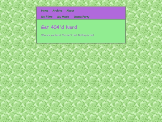 not_found screenshot