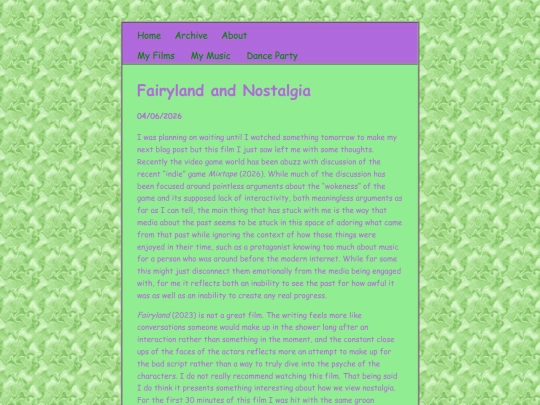 posts/Fairyland-And-Nostalgia screenshot