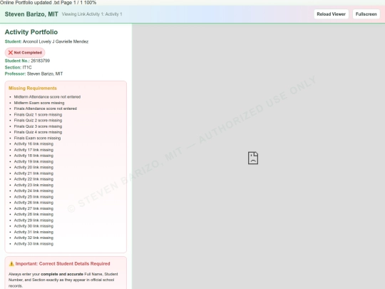 index screenshot