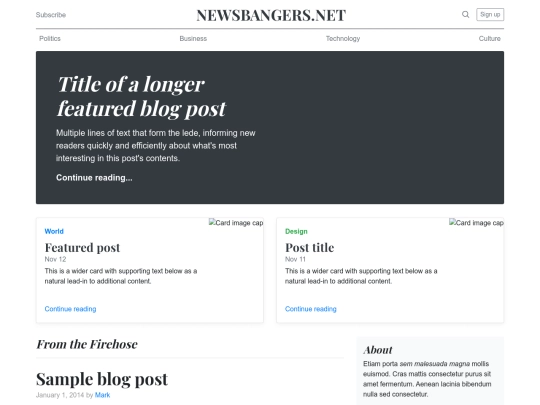 blog screenshot