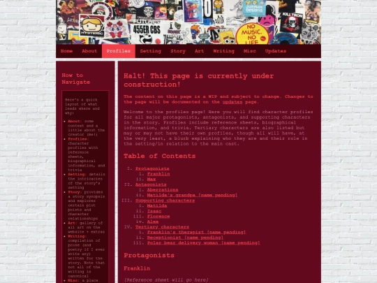 profiles screenshot