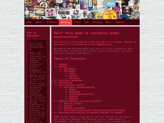 setting screenshot