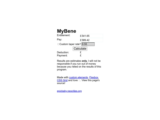 mybene screenshot