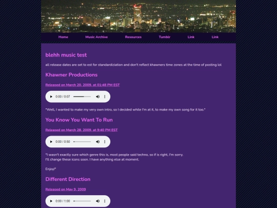 test screenshot