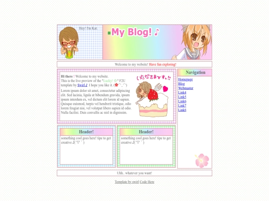 blog screenshot