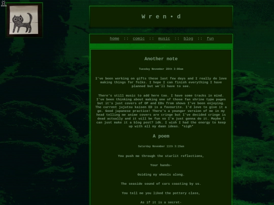 blog screenshot