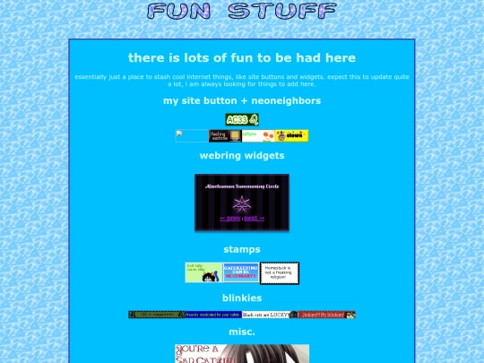 funstuff screenshot