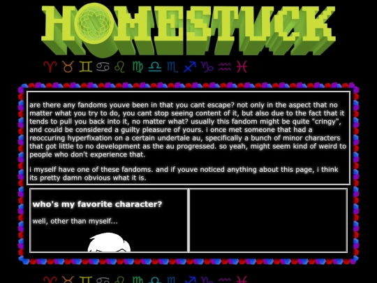 homestuck screenshot