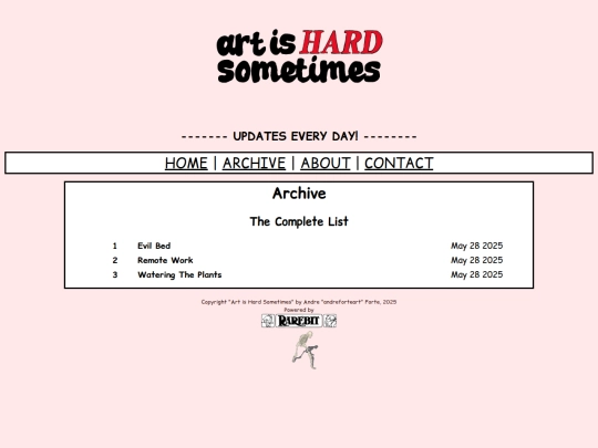archive screenshot