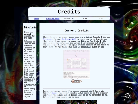 credits screenshot