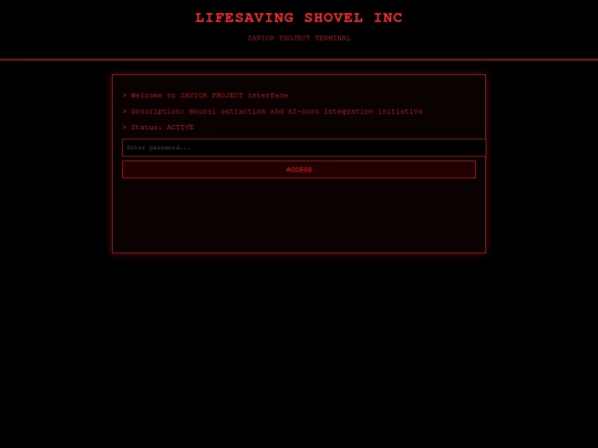 savior screenshot