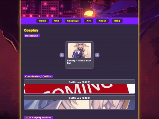 cosplays screenshot