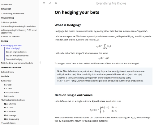 hedging-bets screenshot