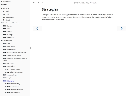 portfolio/strategies screenshot