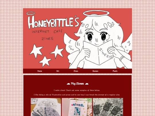 zines screenshot