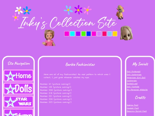 Dolls/Barbie/fashionistas screenshot