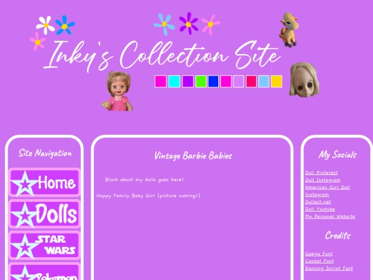 Dolls/Barbie/vintagebabies screenshot