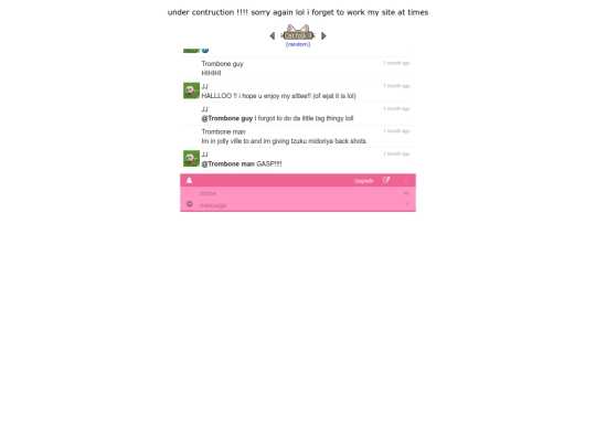 homepage screenshot