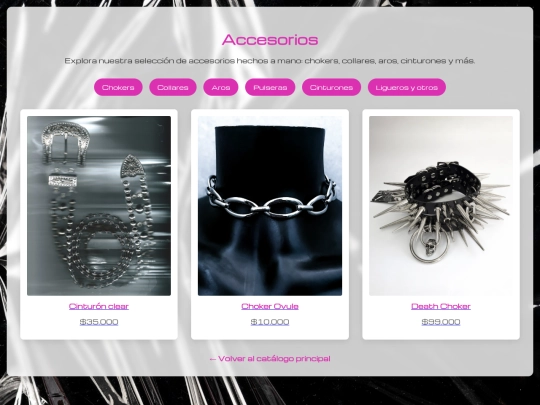 categorias/accesorios screenshot