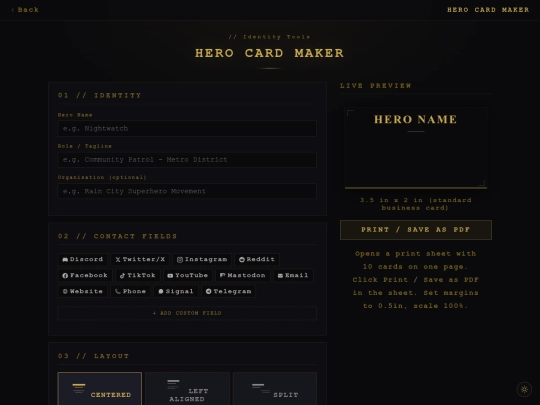 cardmaker screenshot