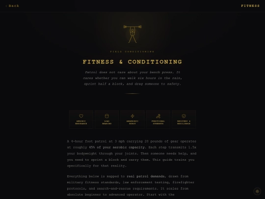 fitness screenshot