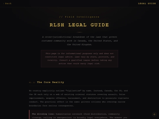 legal screenshot