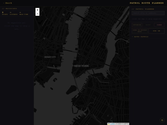patrol-planner screenshot