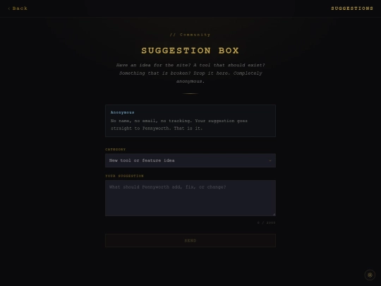 suggestions screenshot