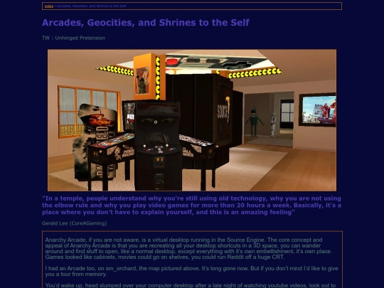 blogs/shrines screenshot