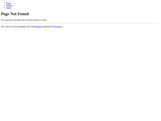 blog/not_found screenshot