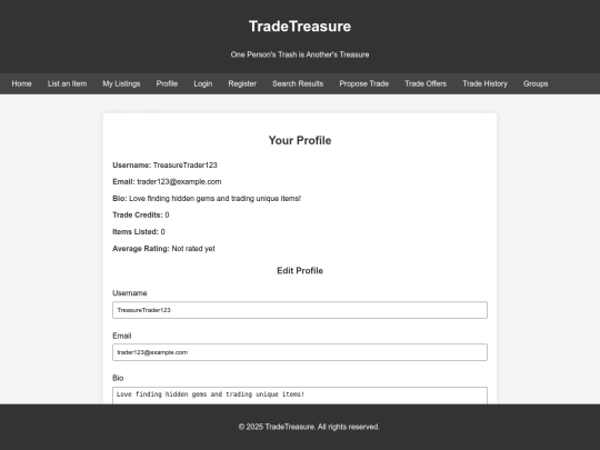 profile screenshot