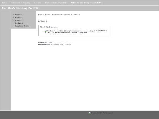 ts/cox291/AlanCoxsTeachingPortfolio.html/acf5e6eq00a8edfffff9eif9e6ep screenshot