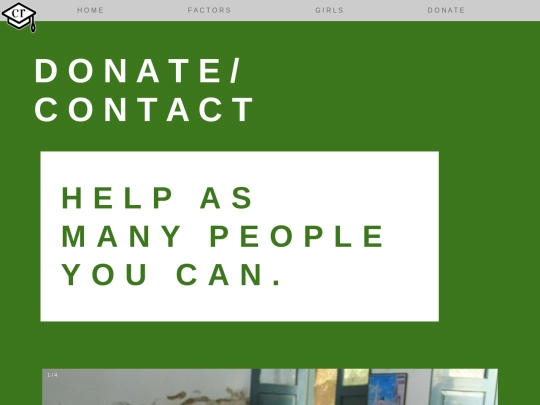 child rights /donate screenshot