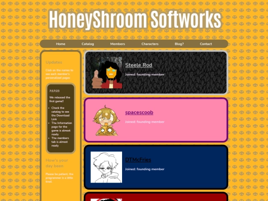 Members screenshot