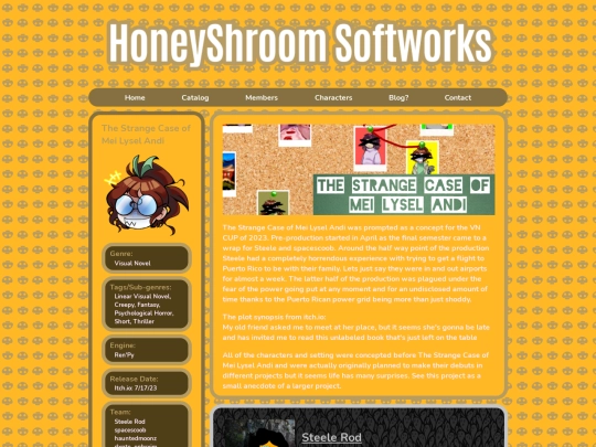 catalog/TSCoMLA screenshot