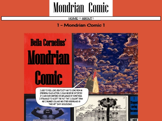 Mondrian Comic screenshot